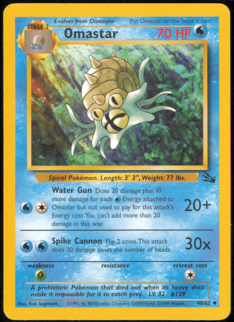 Omastar  - Fossil  - FO  - 40/62  - Unlimited