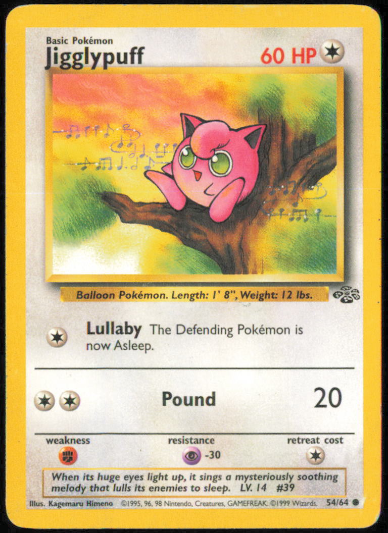 Jigglypuff - Jungle - JU - 54/64 - Unlimited