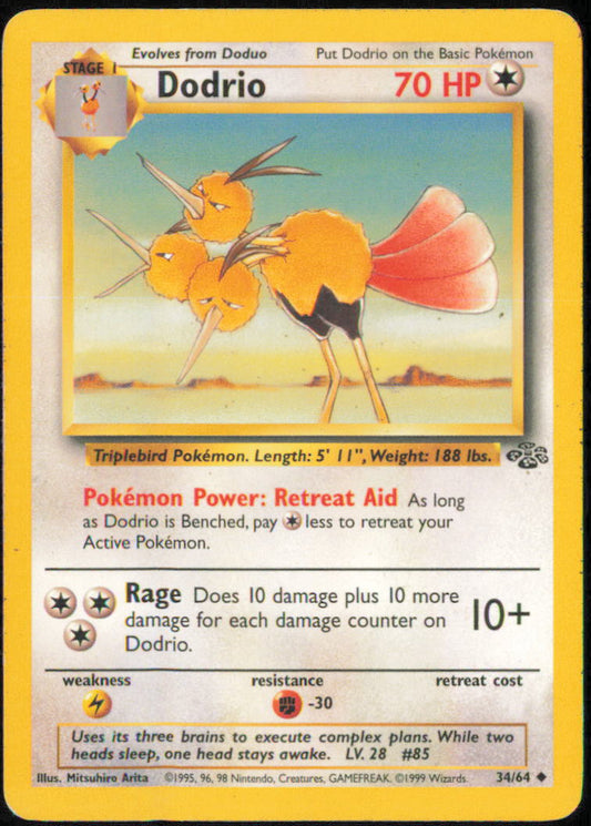 Dodrio - Jungle - JU - 34/64 - Unlimited