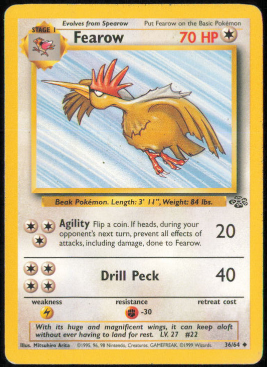 Fearow - Jungle - JU - 36/64 - Unlimited