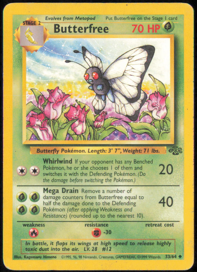 Butterfree - Jungle - JU - 33/64 - Unlimited