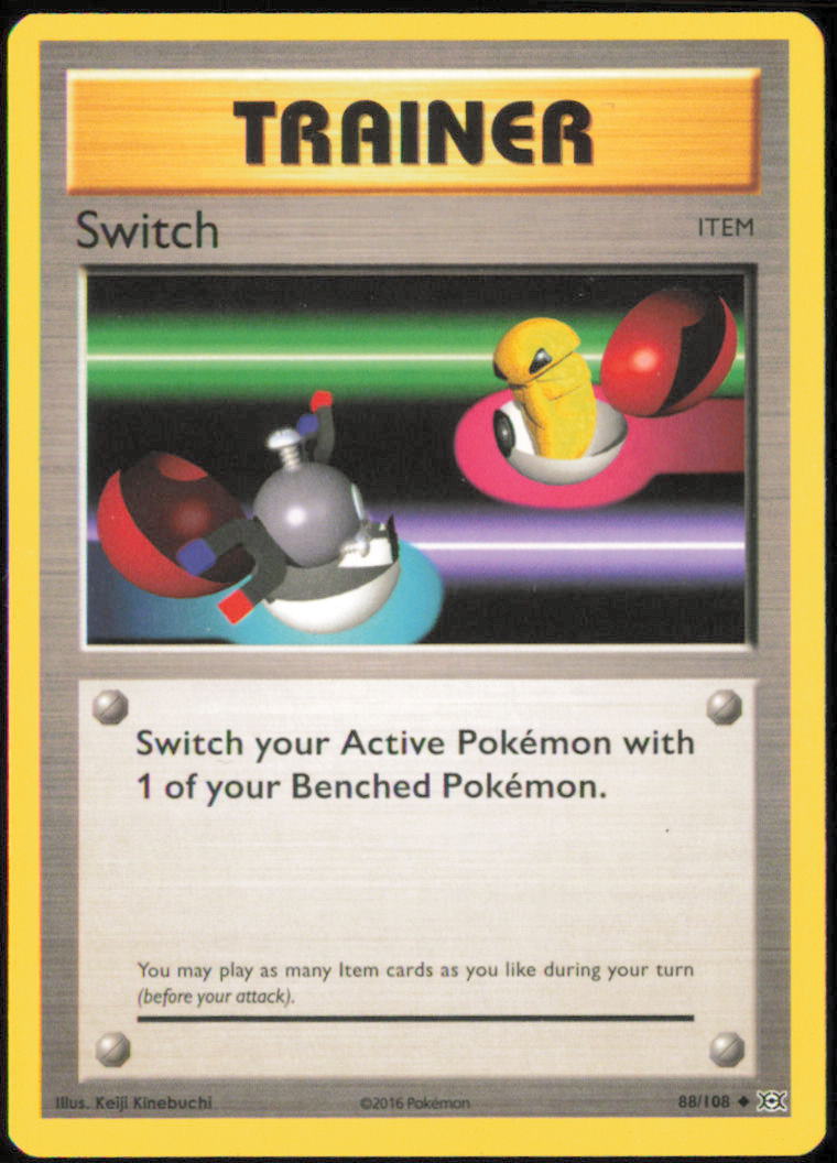 Switch - XY - Evolutions - EVO - 88/108 - Normal