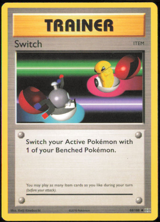 Switch - XY - Evolutions - EVO - 88/108 - Normal