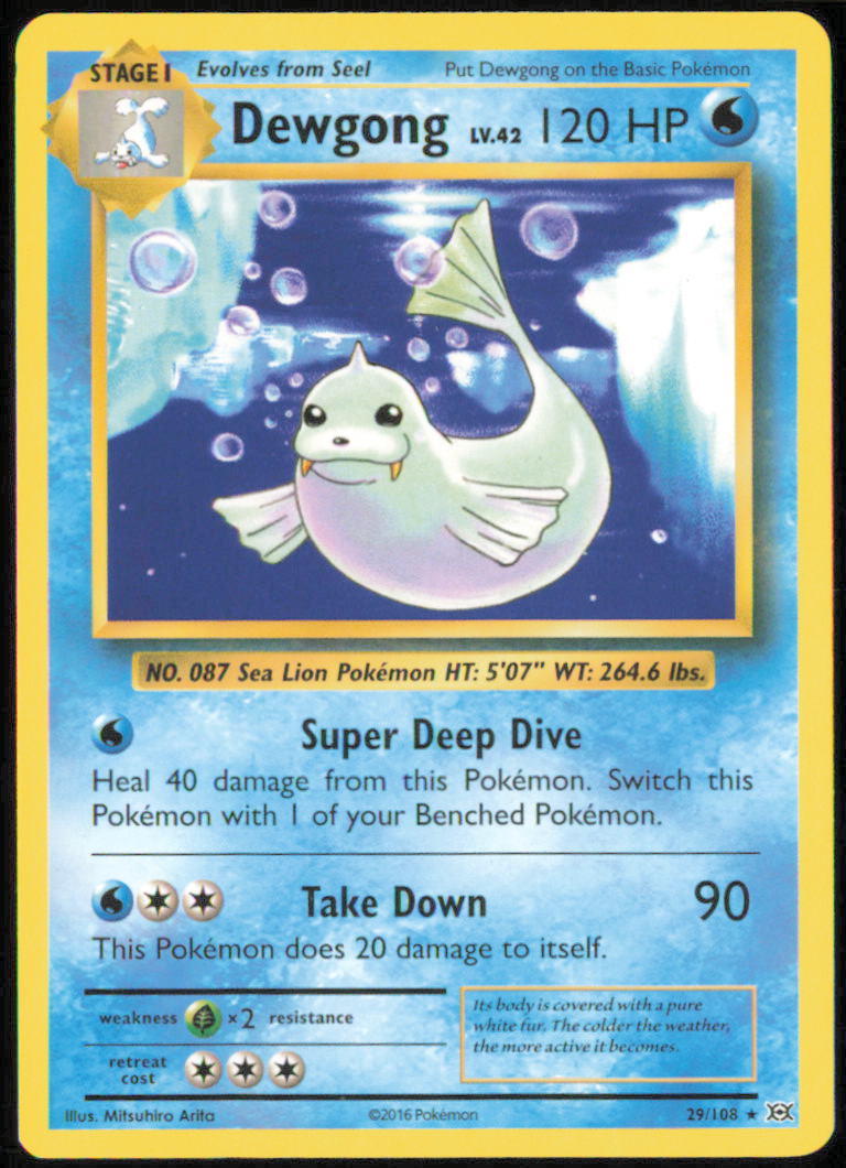 Dewgong - XY - Evolutions - EVO - 29/108 - Normal