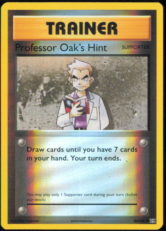 Professor Oak's Hint - XY - Evolutions - EVO - 84/108 - Reverse Holofoil