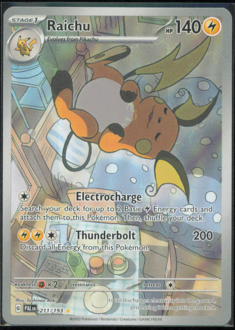 Raichu - 211/193 - SV02: Paldea Evolved - PAL - 211/193 - Holofoil