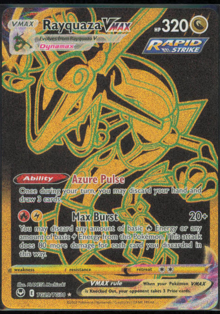 Rayquaza VMAX (Secret) - SWSH12: Silver Tempest Trainer Gallery - SWSH12: TG - TG29/TG30 - Holofoil