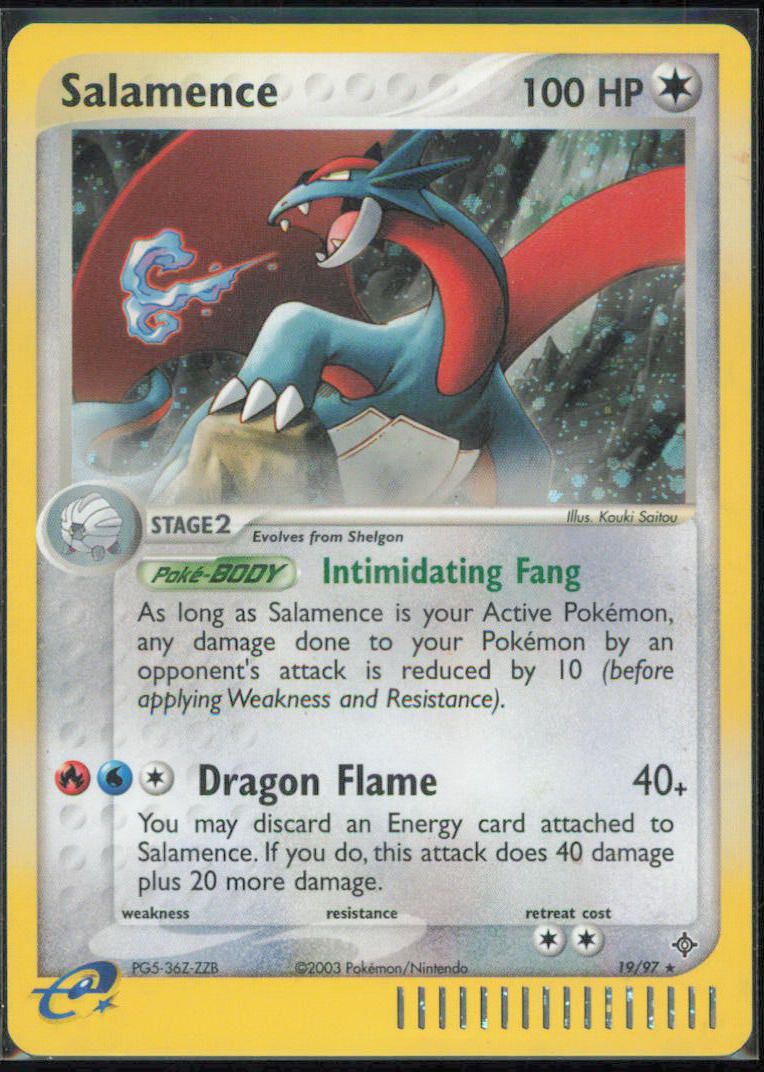Salamence - 19/97 (e-League) - Nintendo Promos - PR - 19/97 - Holofoil