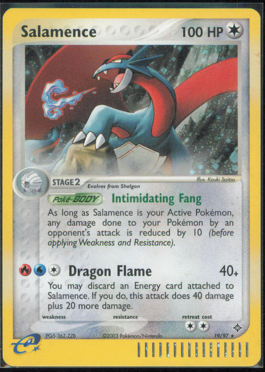 Salamence - 19/97 (e-League) - Nintendo Promos - PR - 19/97 - Holofoil