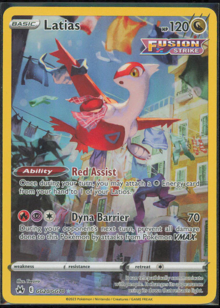 Latias - SWSH: Crown Zenith: Galarian Gallery - CRZ:GG - GG20/GG70 - Holofoil
