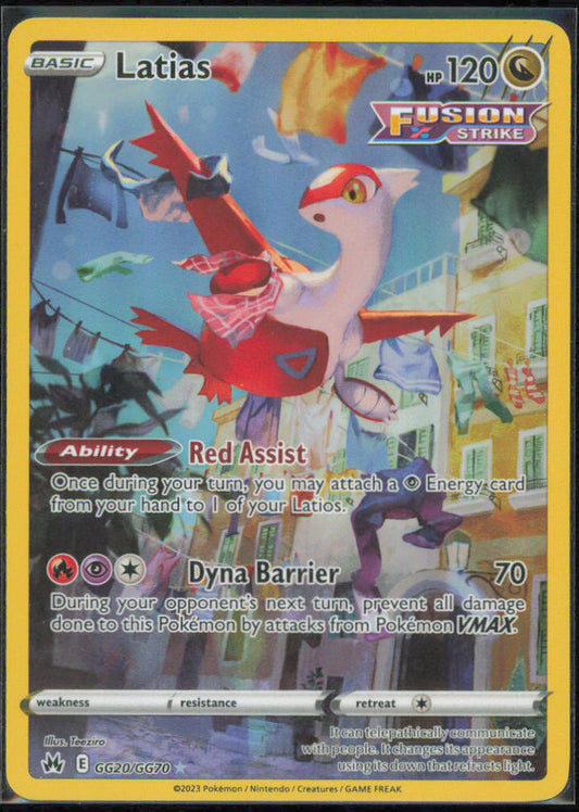 Latias - SWSH: Crown Zenith: Galarian Gallery - CRZ:GG - GG20/GG70 - Holofoil