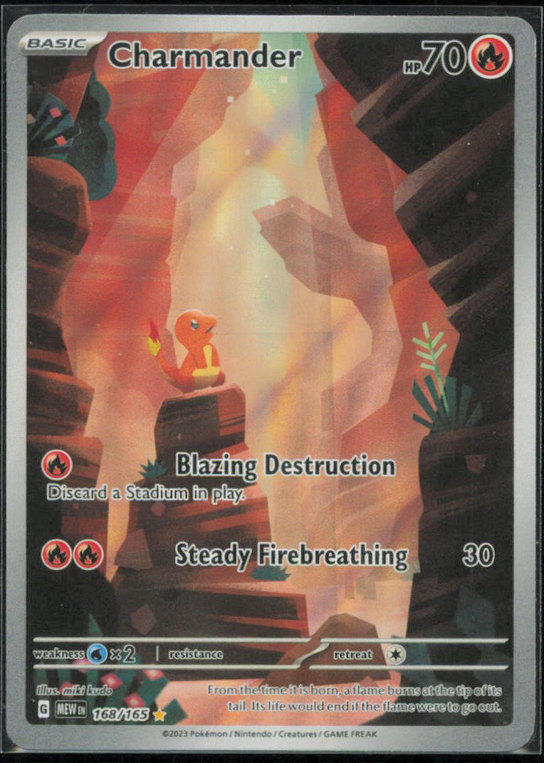 Charmander - 168/165 - SV: Scarlet & Violet 151 - MEW - 168/165 - Holofoil