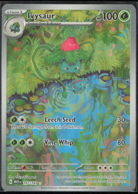 Ivysaur - 167/165 - SV: Scarlet & Violet 151 - MEW - 167/165 - Holofoil