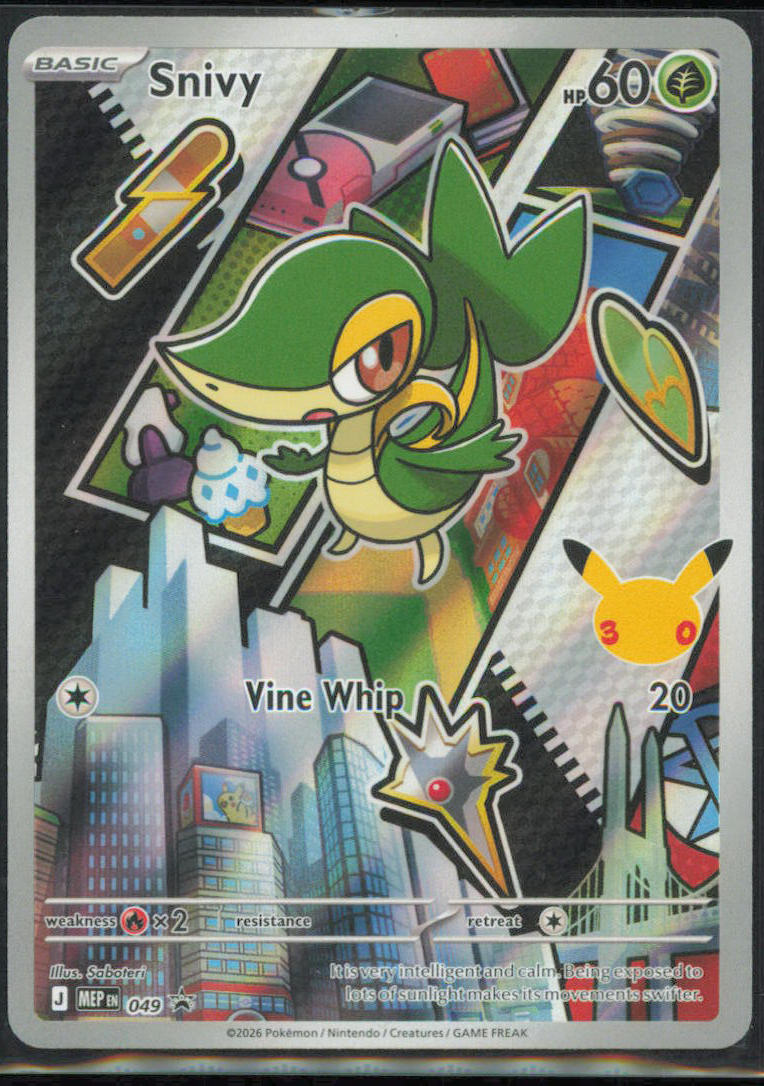Snivy - 049 - ME: Mega Evolution Promo - MEP - 049 - Holofoil