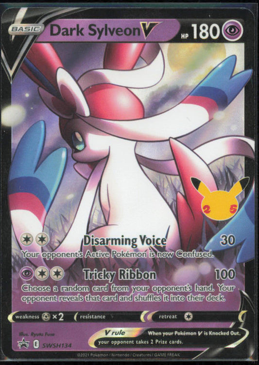 Dark Sylveon V - SWSH134 - SWSH: Sword & Shield Promo Cards - SWSD - SWSH134 - Holofoil