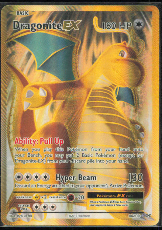 Dragonite EX (Full Art) - XY - Evolutions - EVO - 106/108 - Holofoil