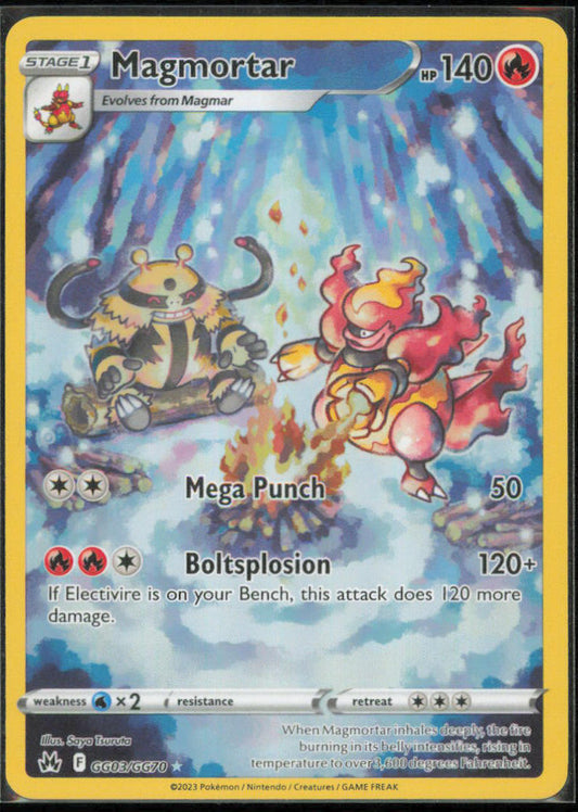 Magmortar - SWSH: Crown Zenith: Galarian Gallery - CRZ:GG - GG03/GG70 - Holofoil