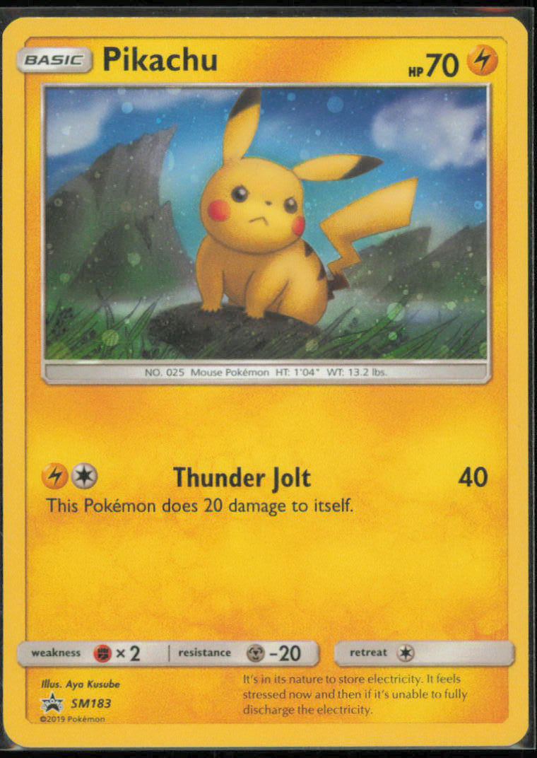 Pikachu - SM183 - SM Promos - SMP - SM183 - Holofoil