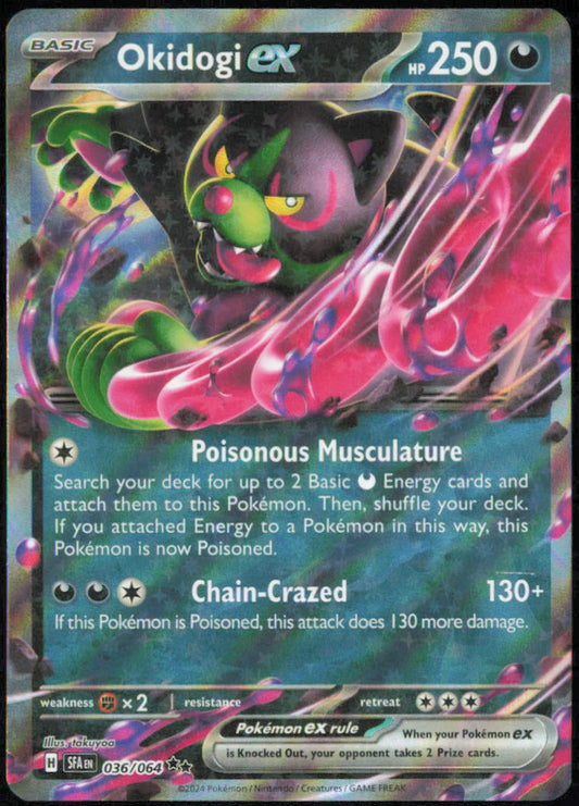 Okidogi ex - 036/064 - SV: Shrouded Fable - SFA - 036/064 - Holofoil