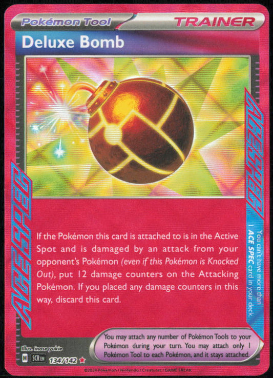 Deluxe Bomb - SV07: Stellar Crown - SCR - 134/142 - Holofoil