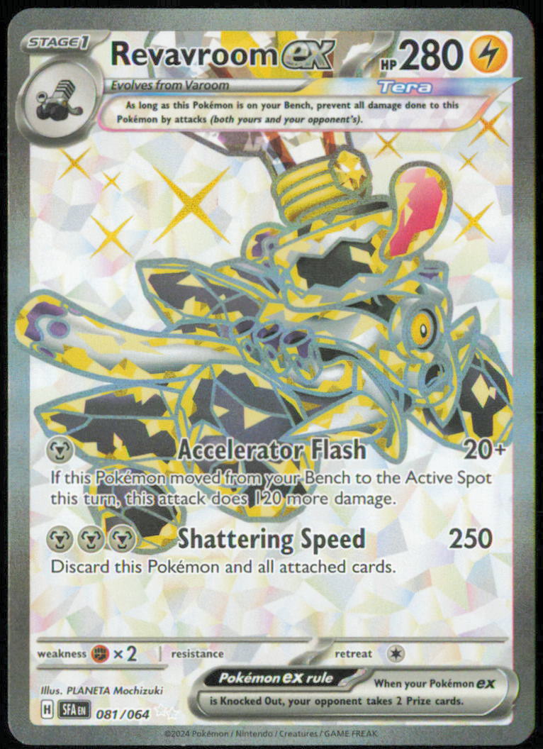Revavroom ex - 081/064 - SV: Shrouded Fable - SFA - 081/064 - Holofoil