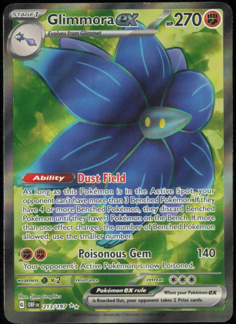 Glimmora ex - 213/197 - SV03: Obsidian Flames - OBF - 213/197 - Holofoil