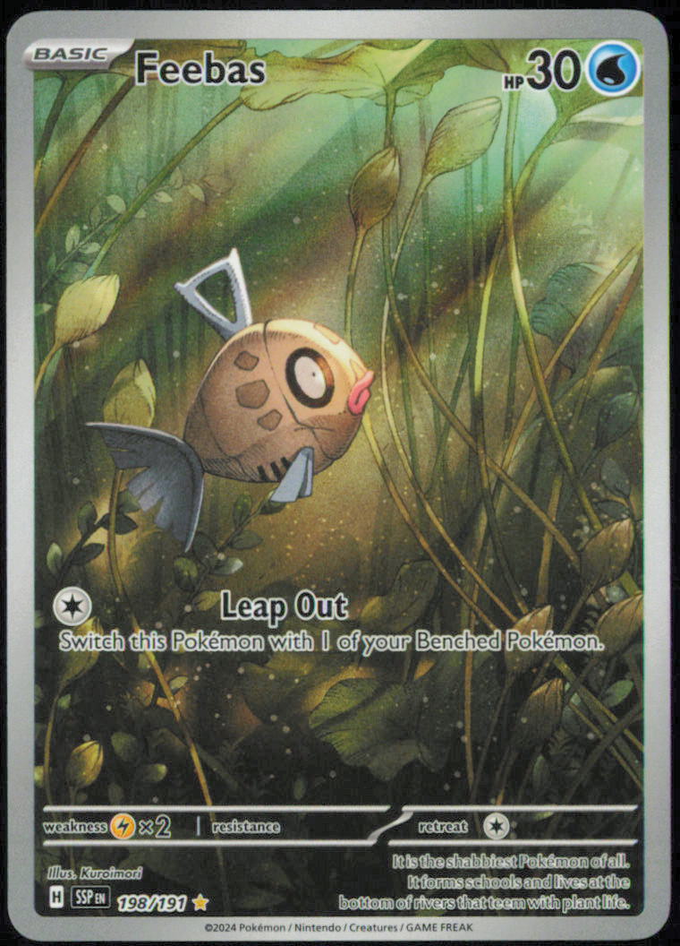 Feebas - 198/191 - SV08: Surging Sparks - SSP - 198/191 - Holofoil
