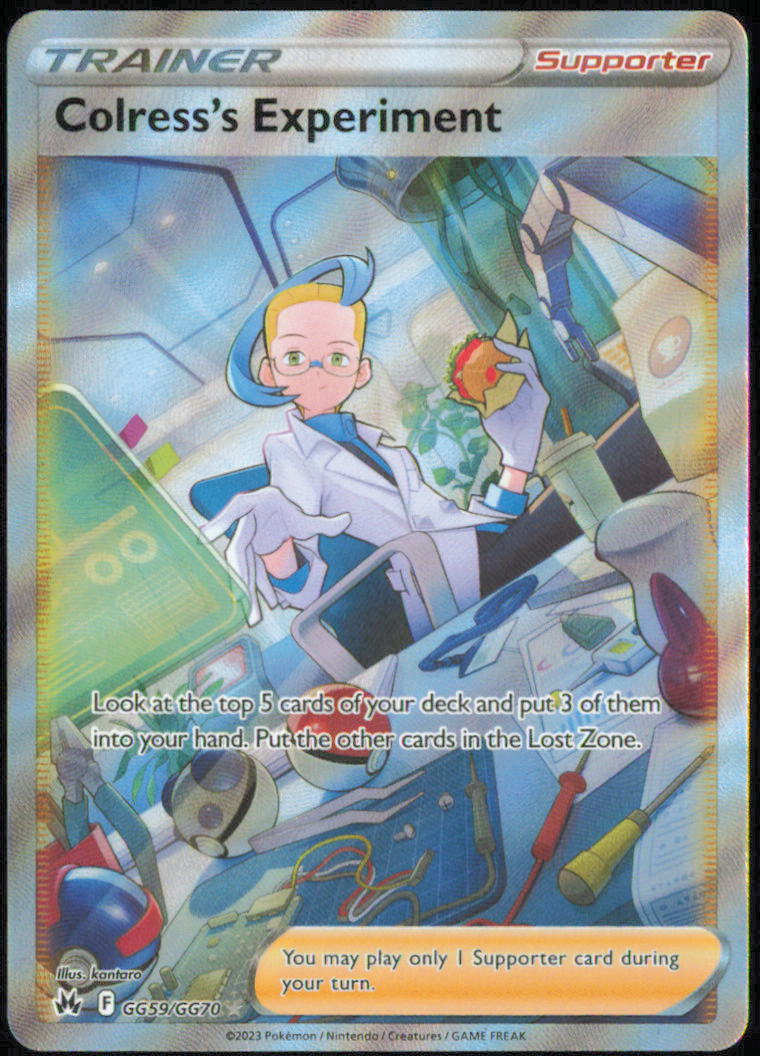Colress's Experiment - SWSH: Crown Zenith: Galarian Gallery - CRZ:GG - GG59/GG70 - Holofoil