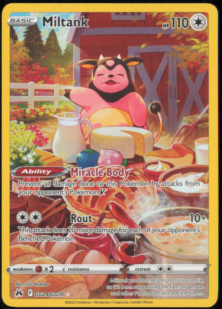 Miltank - SWSH: Crown Zenith: Galarian Gallery - CRZ:GG - GG24/GG70 - Holofoil