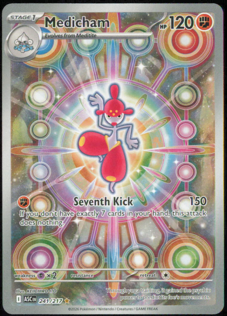 Medicham - 241/217 - ME: Ascended Heroes - ASC - 241/217 - Holofoil